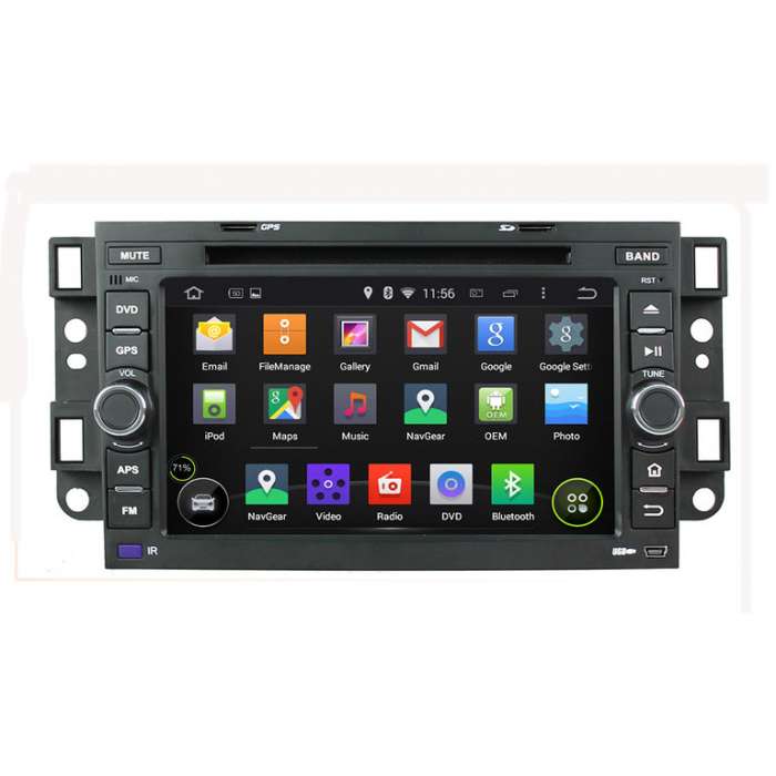 Radio DVD Navegador GPS Android para Chevrolet Aveo